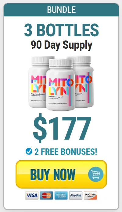 Mitolyn 3 Bottles pricing