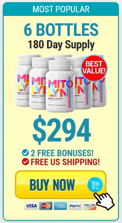 Mitolyn 6 Bottles pricing